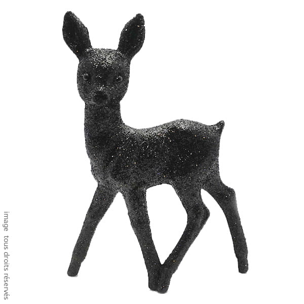 Grand FAON à paillettes - Coloris Noir