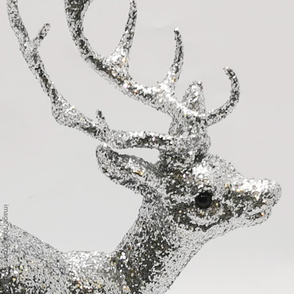 CERF à paillettes - Coloris Argent – Image 5