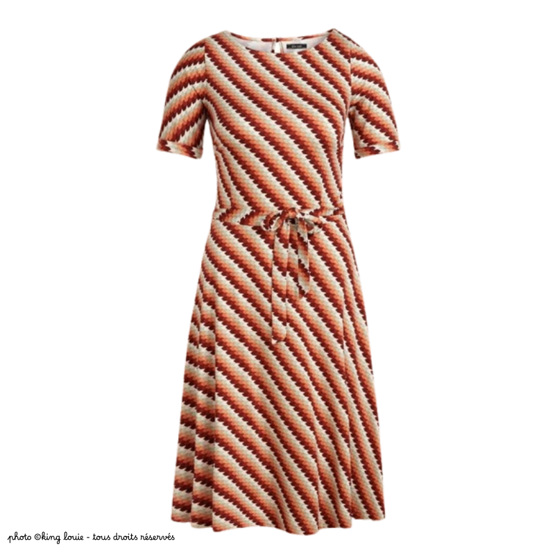 Robe King Louie Betty DAZE popsicle orange