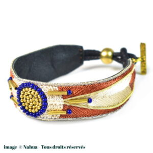 Bracelet apache NAHUA Aprile - Coloris Cuivre