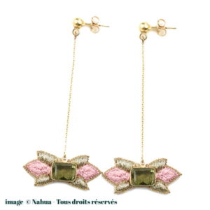 Boucles d'oreilles NAHUA Prema - Améthyste
