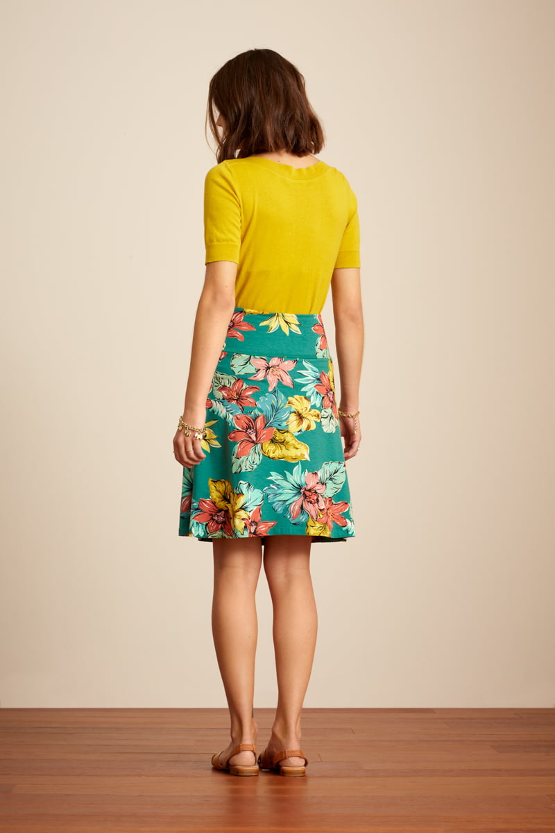 Top maille King Louie Audrey COTTONCLUB ceylon yellow – Image 4