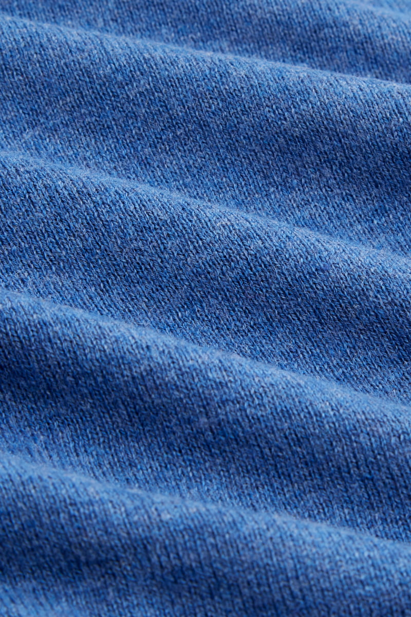 Cardigan King Louie col V Cocoon - Coloris bluestone blue – Image 5