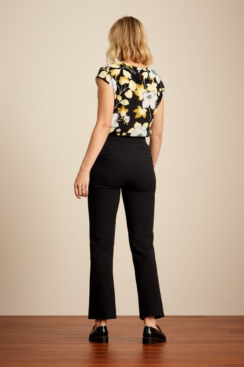 Top King Louie Shirley La Boca - Coloris noir – Image 4