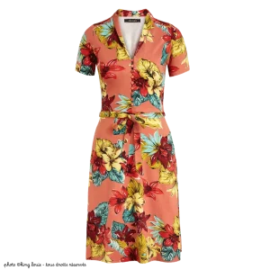 Robe King Louie Emmy Paraiso - Coloris apricot pink