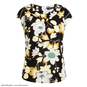 Top King Louie Shirley La Boca - Coloris noir