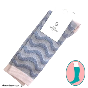 Chaussettes Becksöndergaard DOPAMINA - Coloris Peach