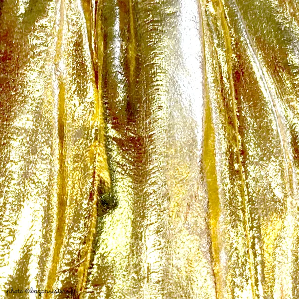 Portemonnaie à fermoir GRANNY en anguille - Or brillant – Image 2