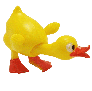 Canard hocheur - Joujou rétro