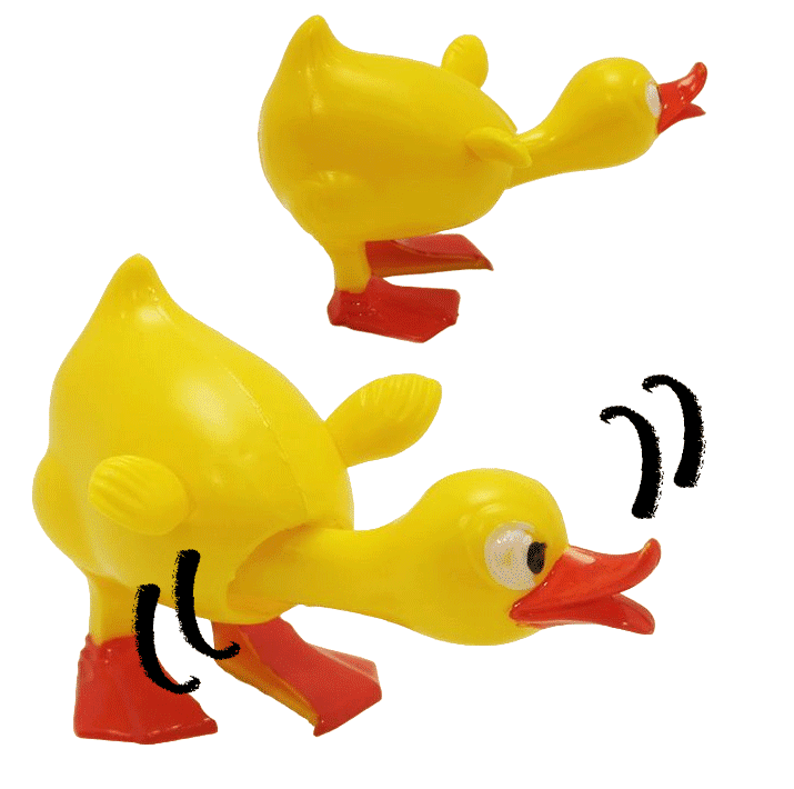 Canard hocheur - Joujou rétro – Image 2