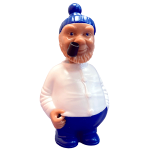 Le Gnome marin qui acquiesce (Vareuse blanche) - Joujou rétro