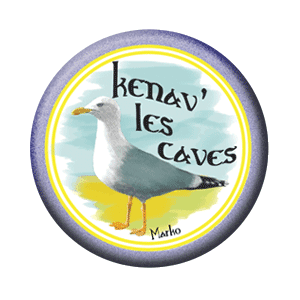 Badge 37 mm – Kenav’ les caves