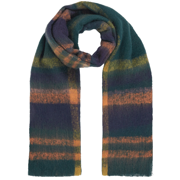 Écharpe King Louie CHECK Pine green
