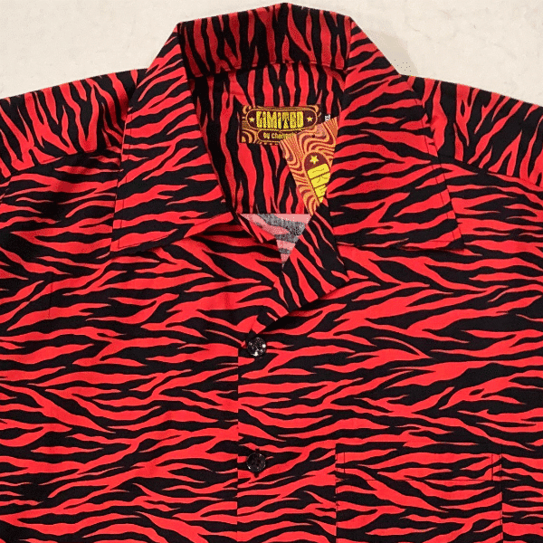 Chemisette coton CHENASKI – Zebra RedBlack – Image 2