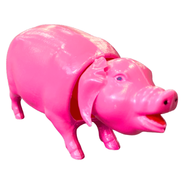 Le cochon qui remue la tête - Joujou rétro