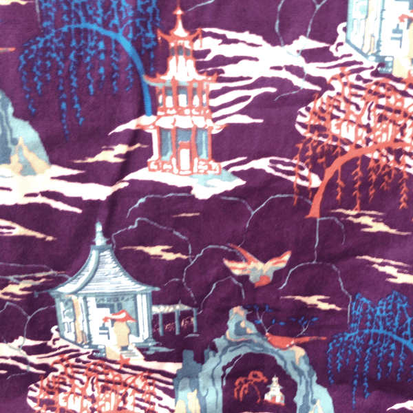 Chemise coton CHENASKI SHAOLIN TEMPLE Aubergine - Pete Chenaski LIMITED M – Image 3