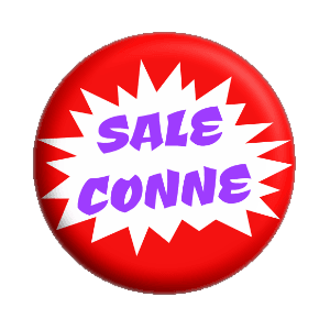 Badge 37 mm – Sale conne - Red Boom