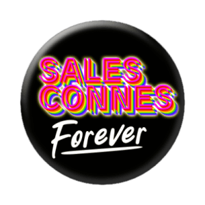 Badge 56 mm – Sales Connes Forever