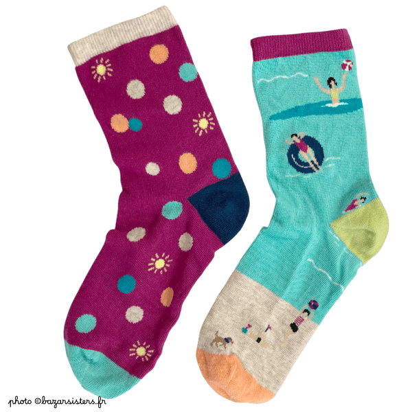 Coffret 4 paires de chaussettes WHITE STUFF femme - Bord de mer – Image 9