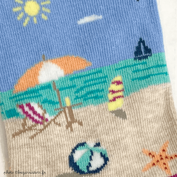Coffret 4 paires de chaussettes WHITE STUFF femme - Bord de mer – Image 5