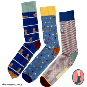 Pack de 3 paires de chaussettes WHITE STUFF homme - Toutous