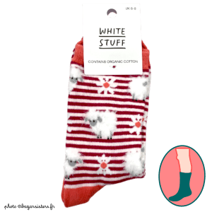 Chaussettes WHITE STUFF femme – Fluffy mouton