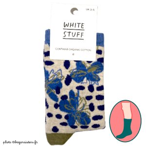 Chaussettes WHITE STUFF femme – Floral 164