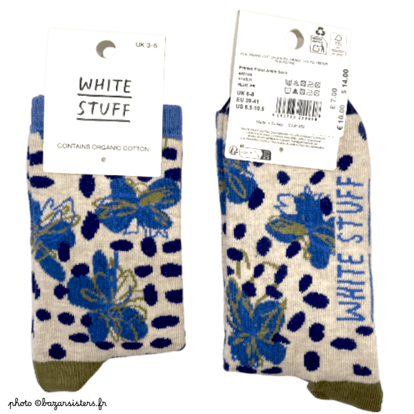 Chaussettes WHITE STUFF femme – Floral 164 – Image 2