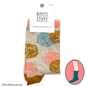 Chaussettes WHITE STUFF femme – Pissenlits