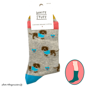 Chaussettes WHITE STUFF femme – Fluffy saucisse