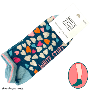 Socquettes WHITE STUFF femme – Cœurs à prendre