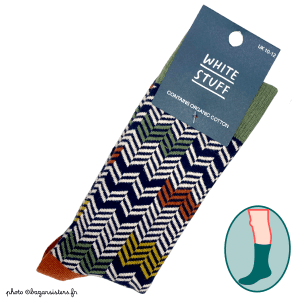 Chaussettes WHITE STUFF homme – Chevrons