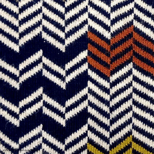 Chaussettes WHITE STUFF homme – Chevrons – Image 3