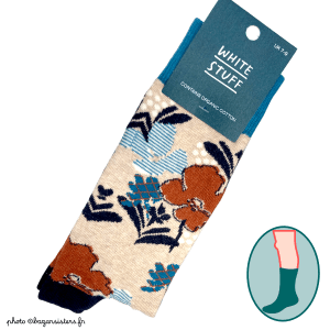 Chaussettes WHITE STUFF homme - Hawaian floral