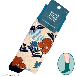 Chaussettes WHITE STUFF homme - Hawaian floral
