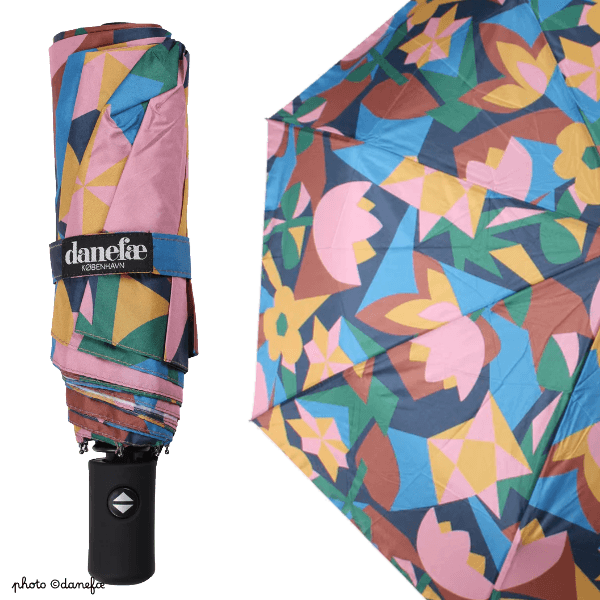 Parapluie automatique DANEFÆ Geolfleur – Image 3