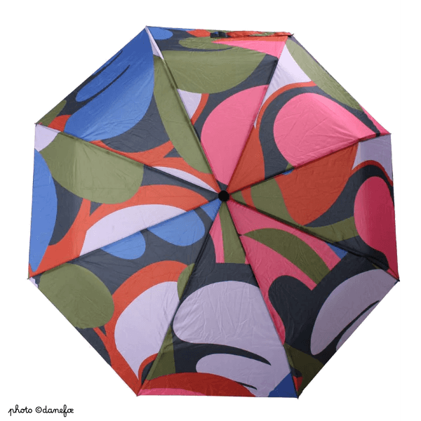 Parapluie automatique DANEFÆ Navy Trops – Image 2