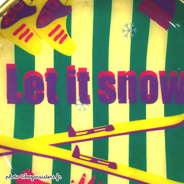 Coupelle en émail - Let it snow – Image 3