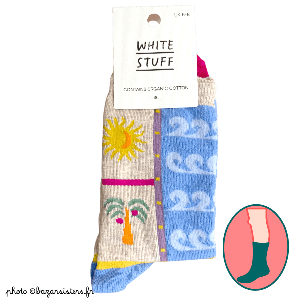 Chaussettes WHITE STUFF femme – Summer Print