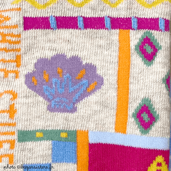 Chaussettes WHITE STUFF femme – Summer Print – Image 4