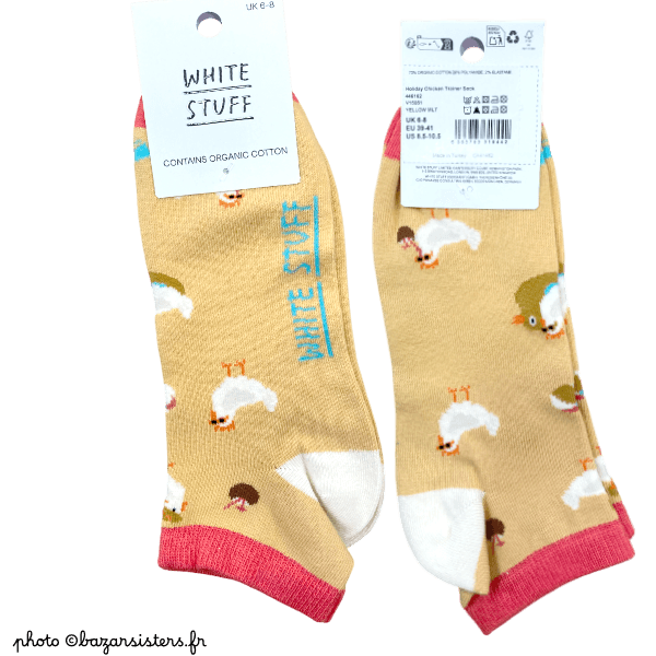 Socquettes WHITE STUFF femme – Chicken – Image 3