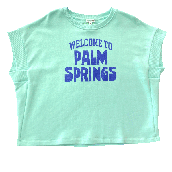 Sweat-shirt MILA - Welcome to PALM SPRINGS