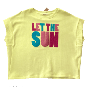 Sweat-shirt MILA - Let the Sun Limonade