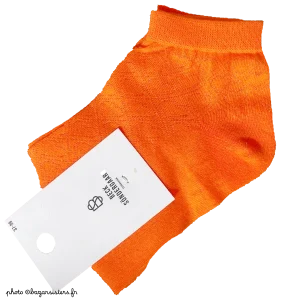 Socquettes Becksöndergaard Short Signa Cotta - Orange fluo