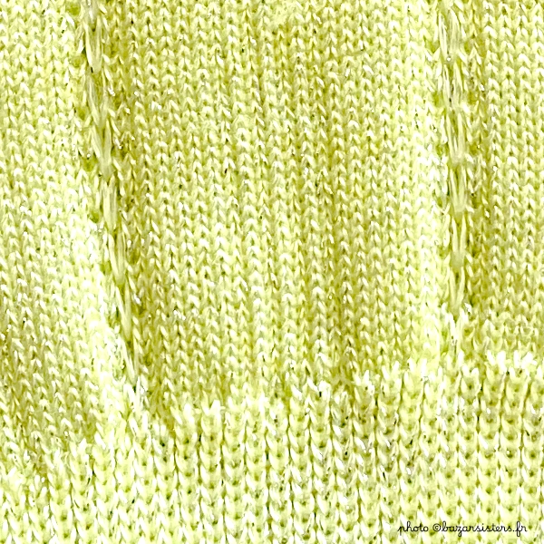 Chaussettes Becksöndergaard DRAKE - Glitter LIMEADE – Image 2