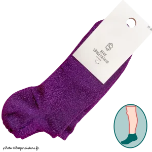 Socquettes Becksöndergaard SUNSET Purple