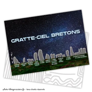 Carte postale - Gratte-ciel bretons