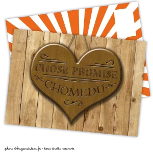 Carte postale - Chose promise, chômedu