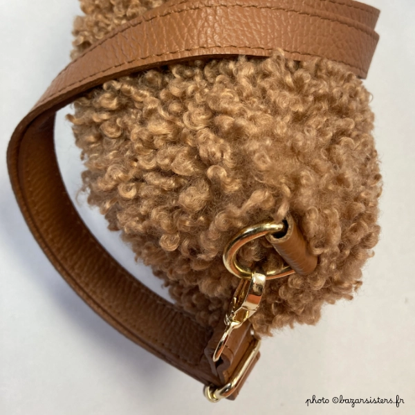 Banane bouclettes - Coloris marron – Image 3