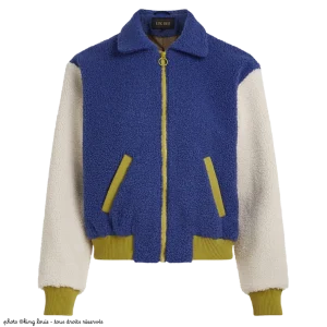 Blouson King Louie FAY Teddy - Bluing